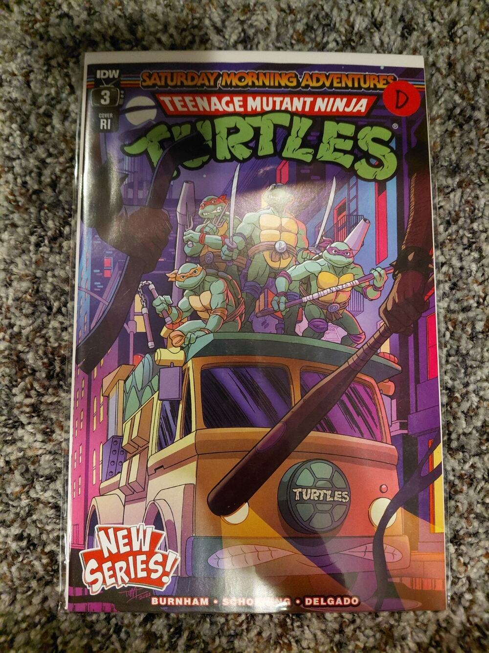Teenage Mutant Ninja Turtles: Saturday Morning Adventures #3 R1 IDW